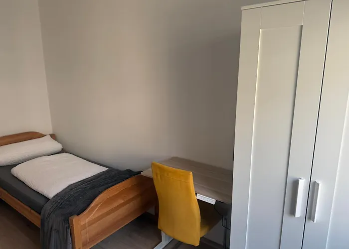 公寓 3 #netflix &wlan &kaffee Maschine & Zentral & 500m Innenhafen & 2 Min U Bahn 杜伊斯堡